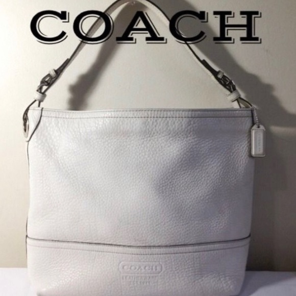 Coach Handbags - Coach pebble leather bucket bag